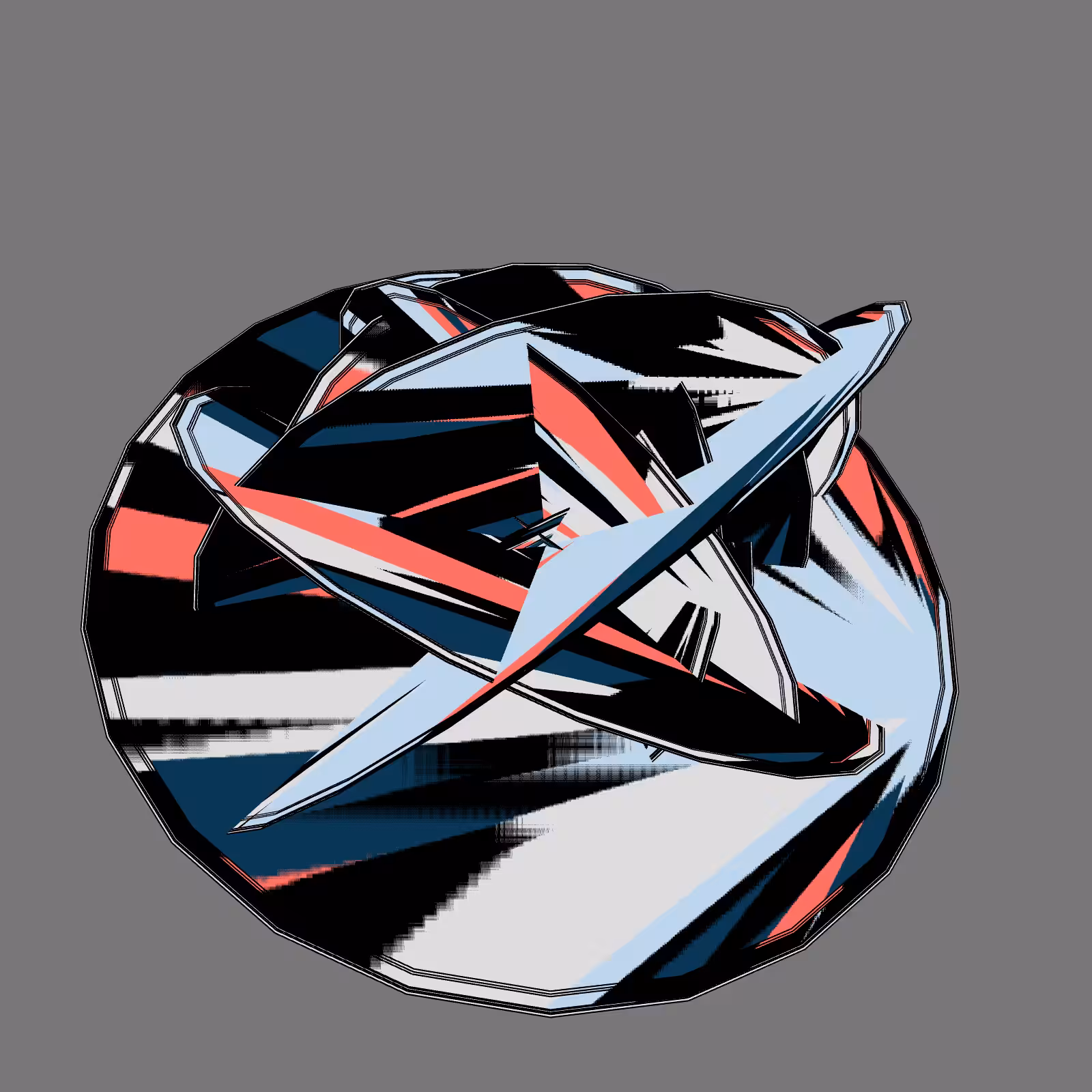 Circular reflectors #1