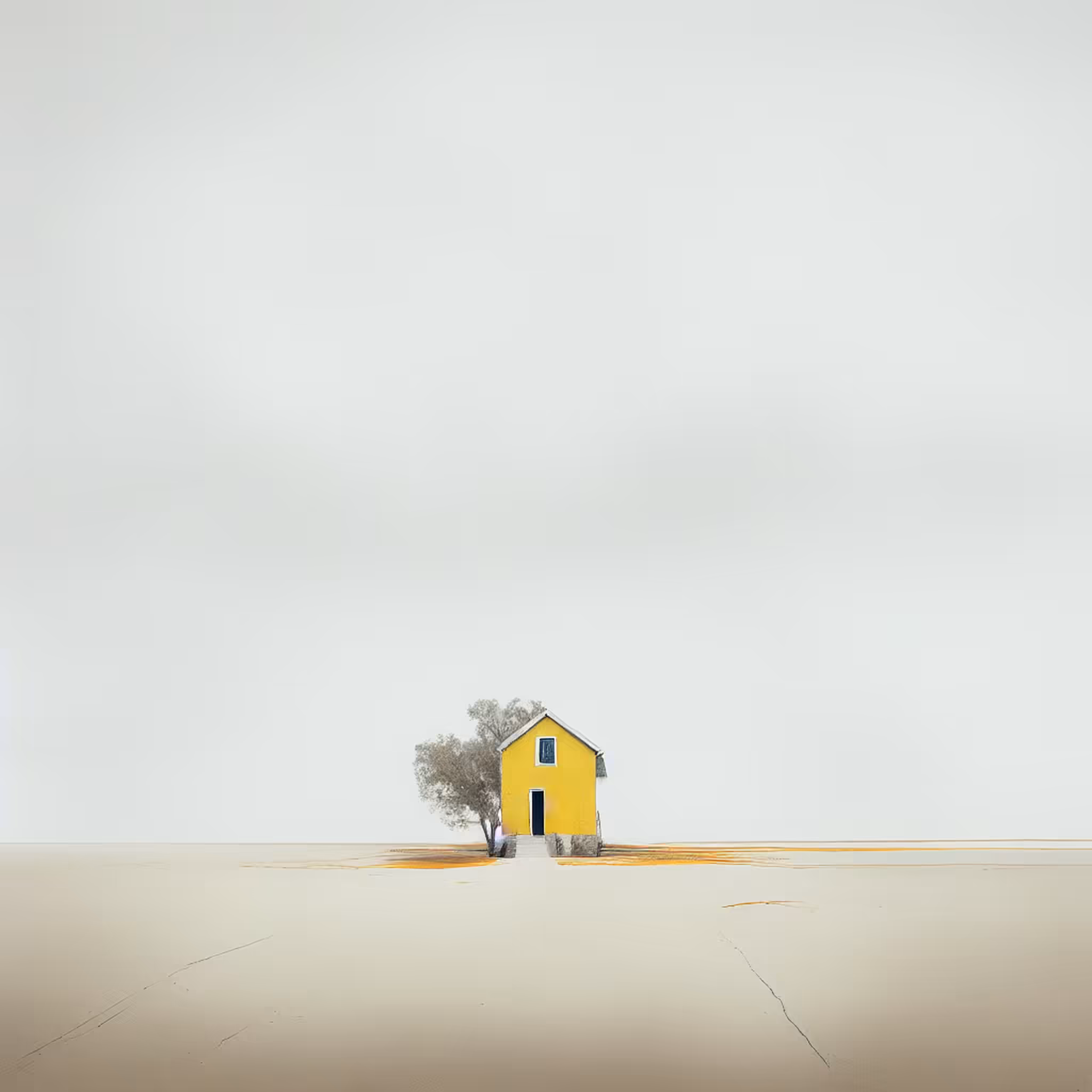 Yellow Trees and Houses - 1 #23