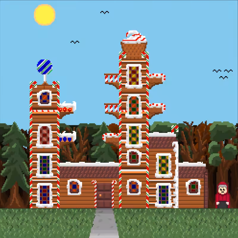 2D Mansion Candy House #21