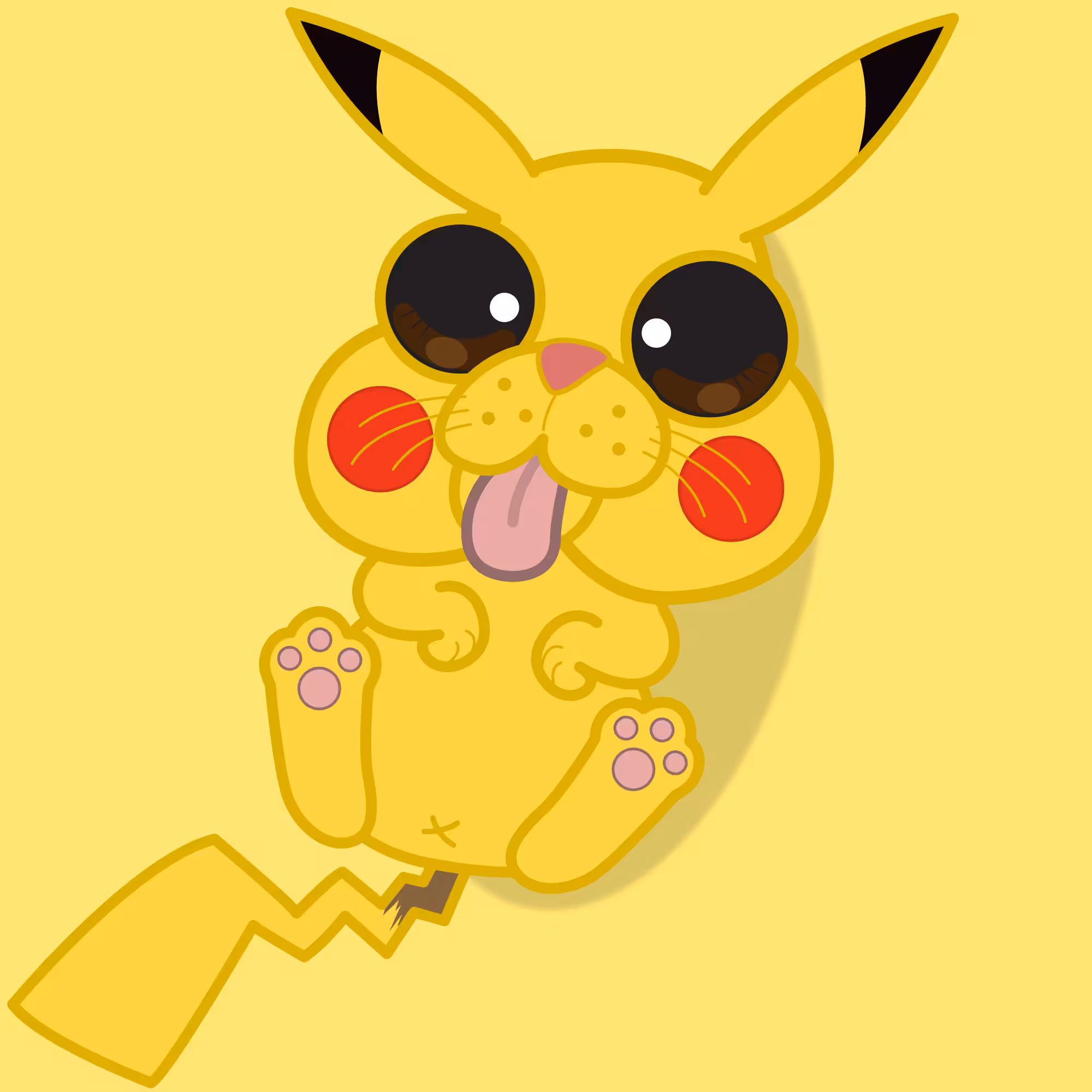P025 --- Laying Derp Catachu ---