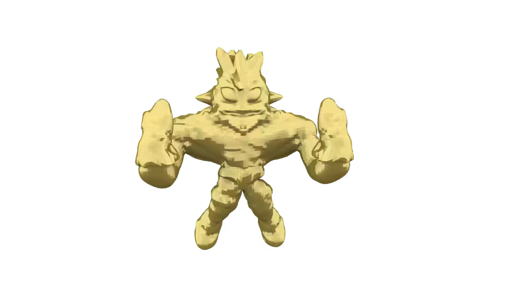  Supā Saiyajin GOLD VOXEL  超サイヤ人 [☆☆☆☆☆]