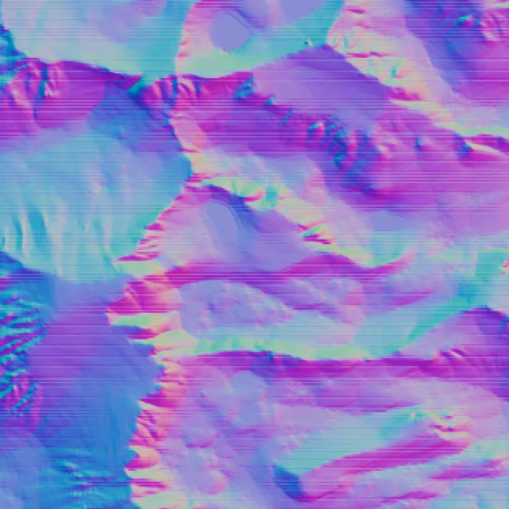 normal maps / Mount Whitney