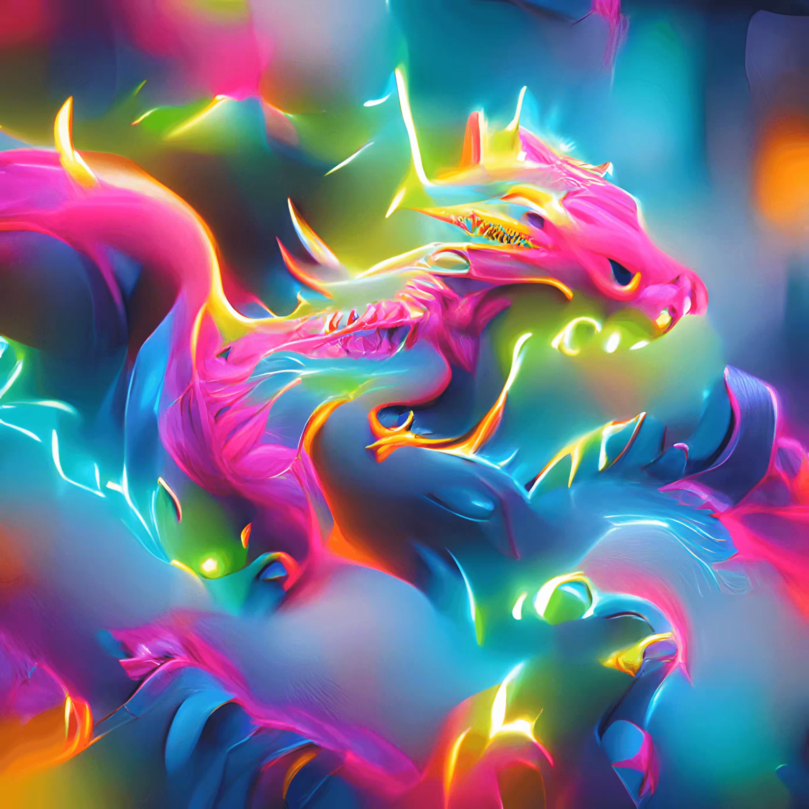 Neon Dragon