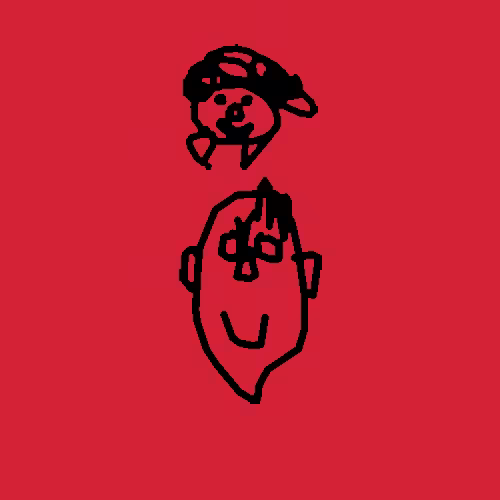 Basquiat Doodles: Basquiat #2565