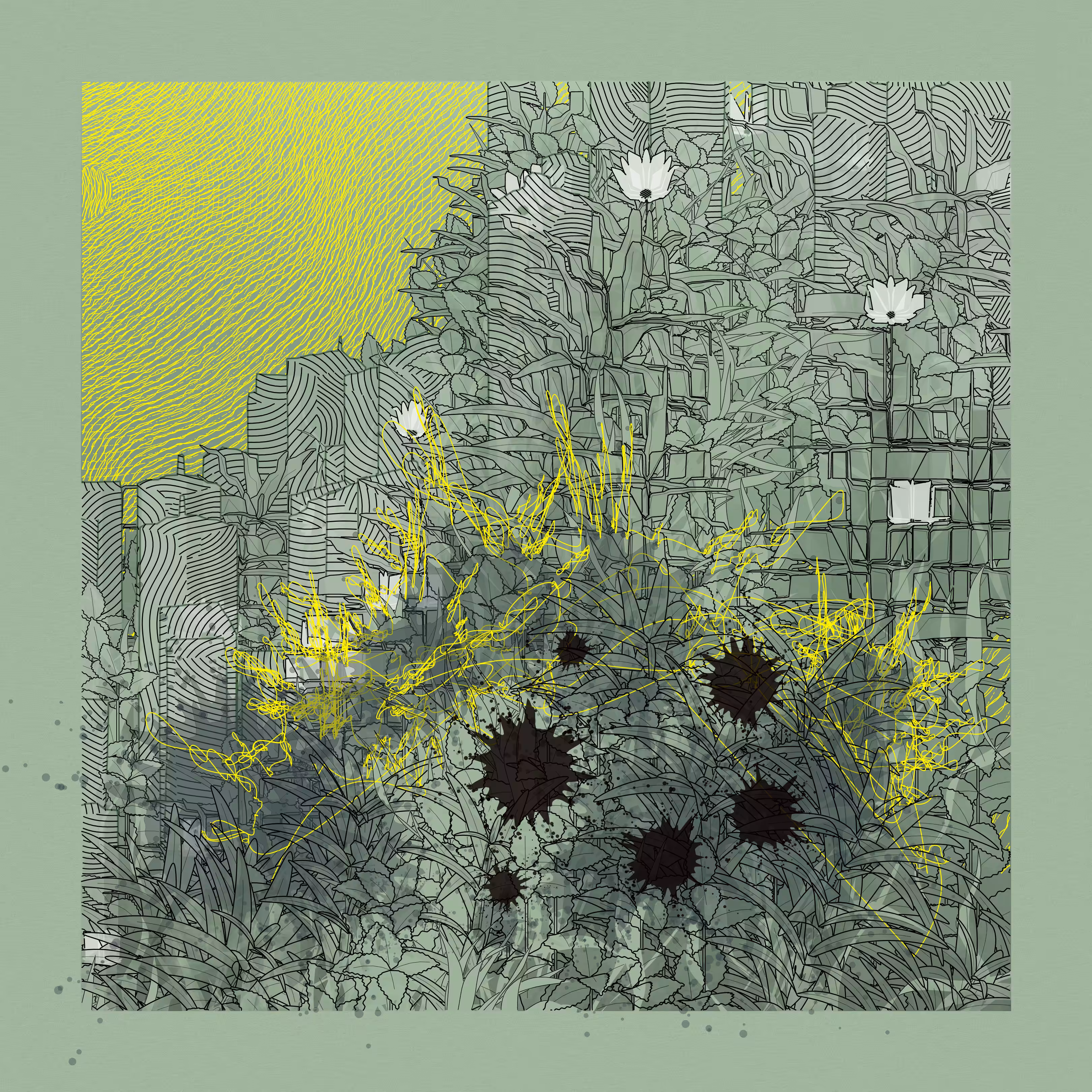 Landscape with Carbon Capture #8605