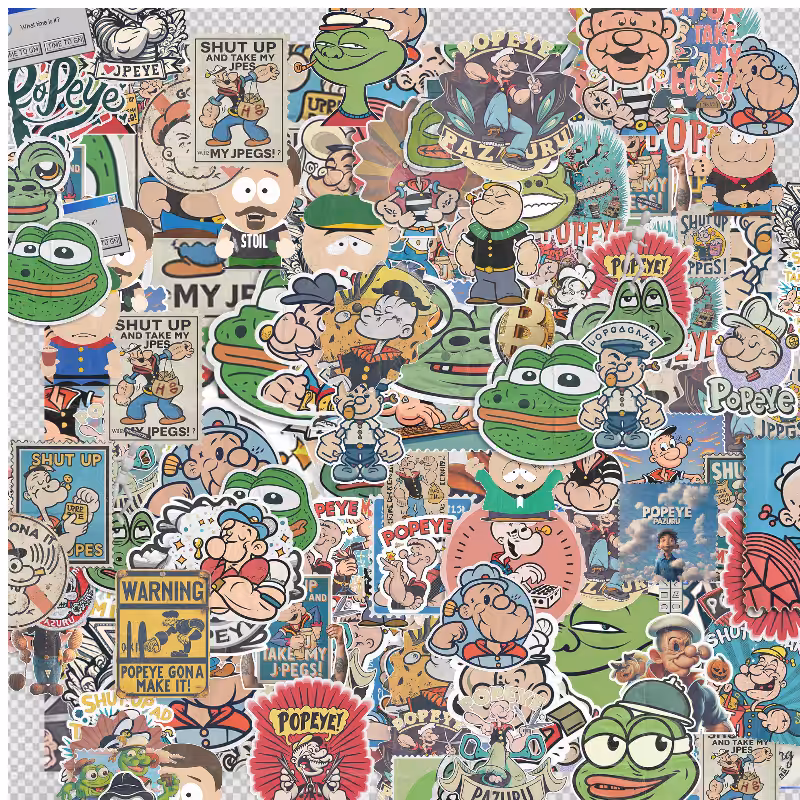 Sticker addict: PEPEYE #28
