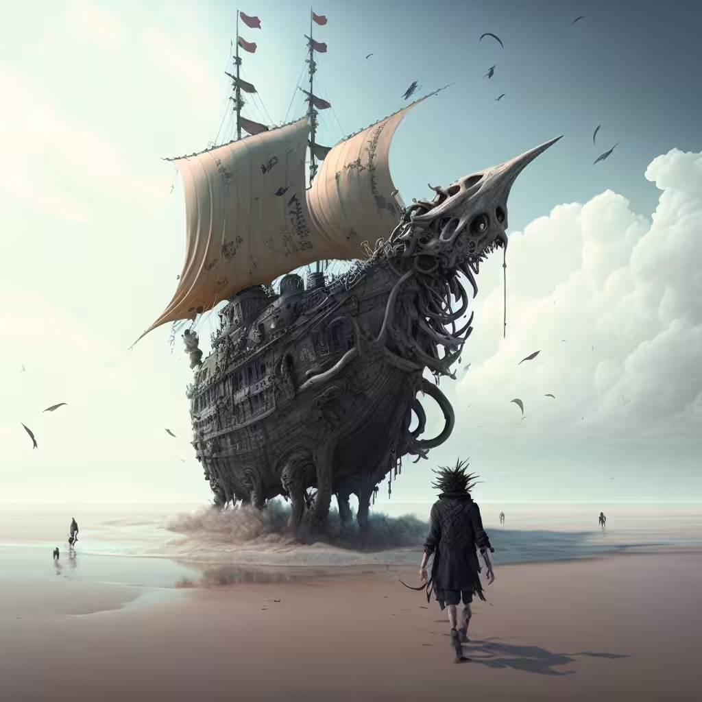 Gothic Pirate Ship