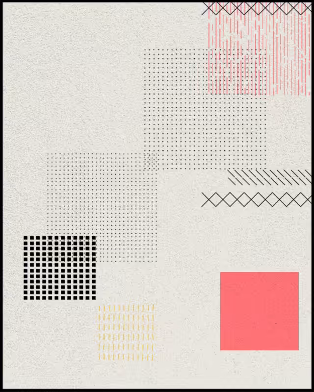 Dance of lines and shapes #20