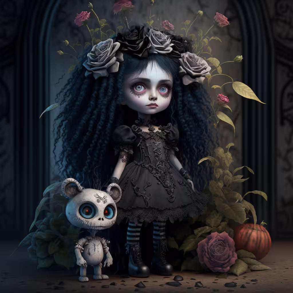 Wicked Circus- The dark flower girl