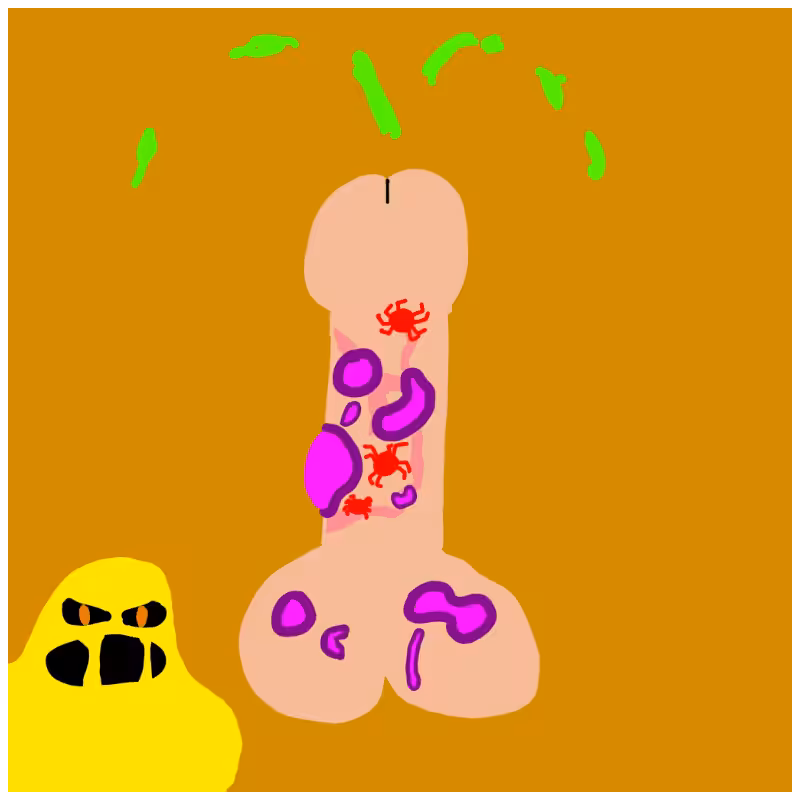Decayed Dickgenerative Art #81