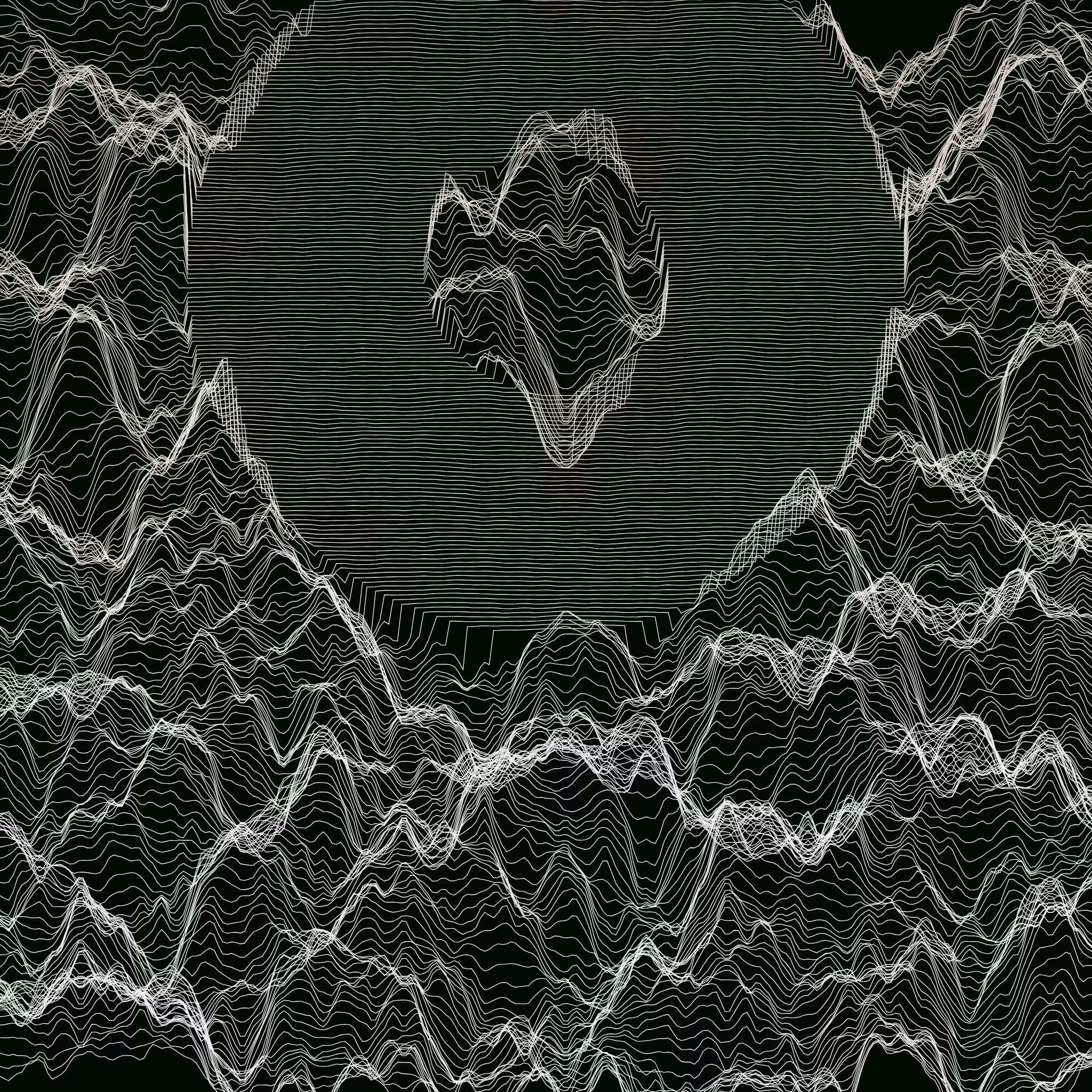 Waves Circle (For Plotter) #87