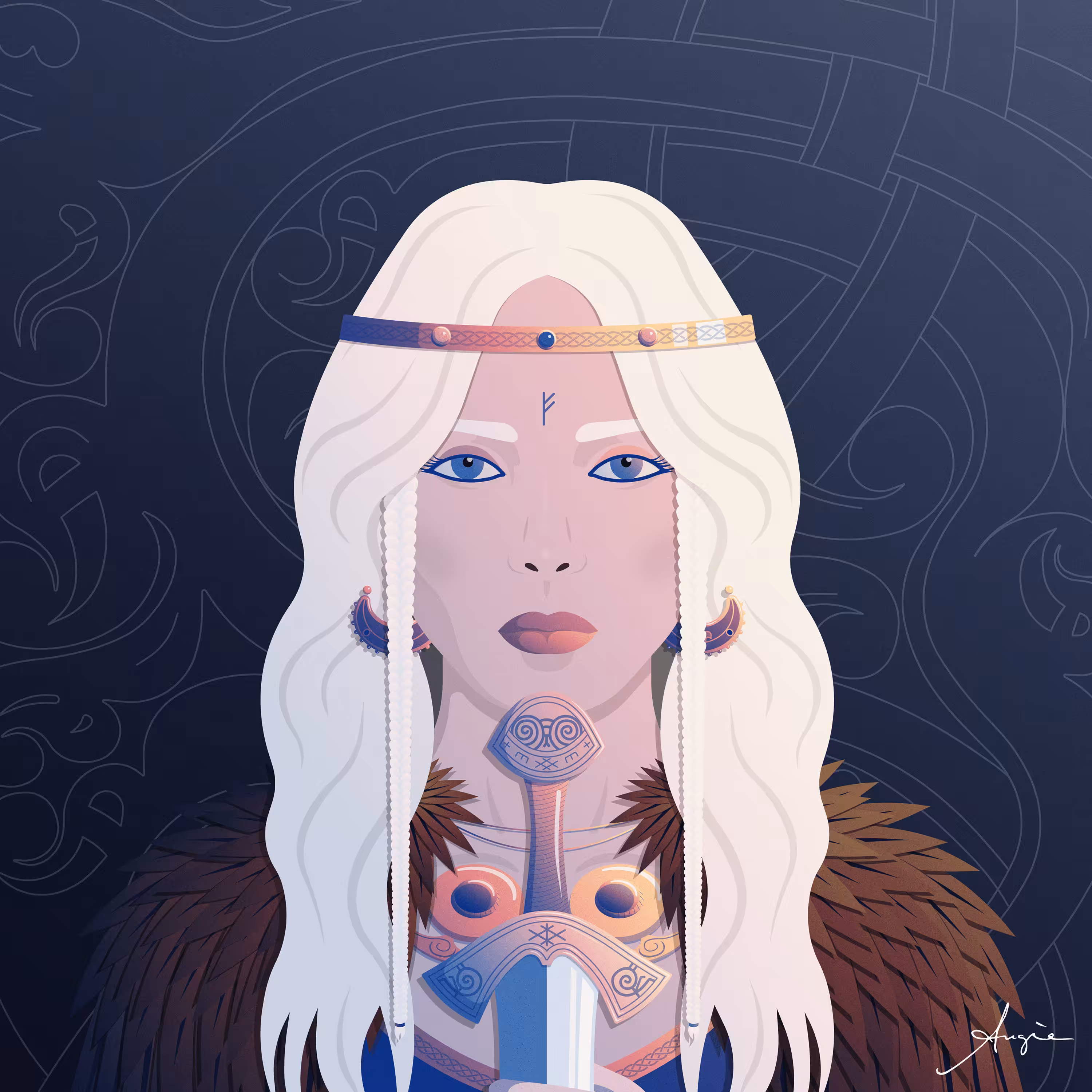 Goddess Freyja