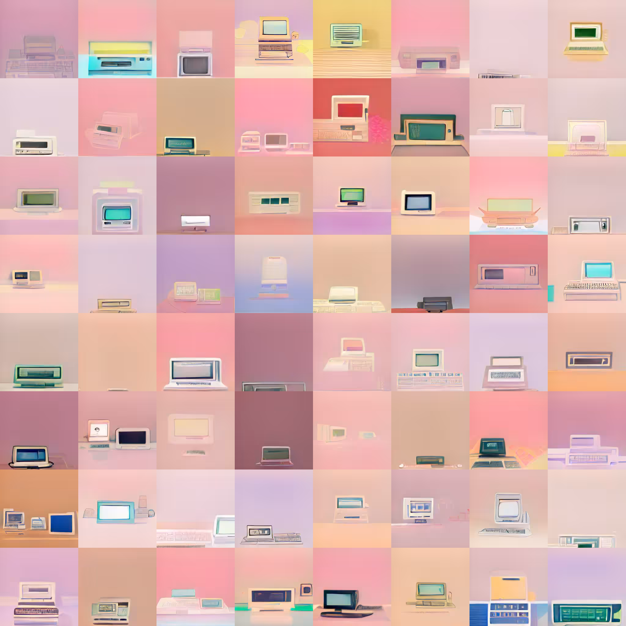 Pastel Retrocomputing 1a
