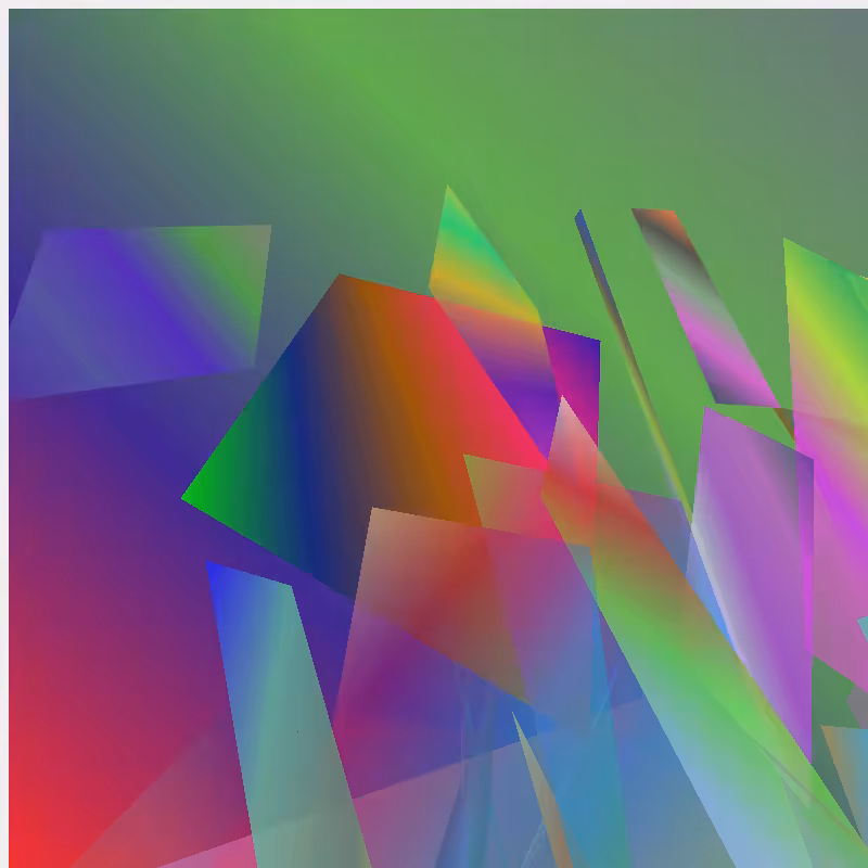 random divs with gradient and perspective #15