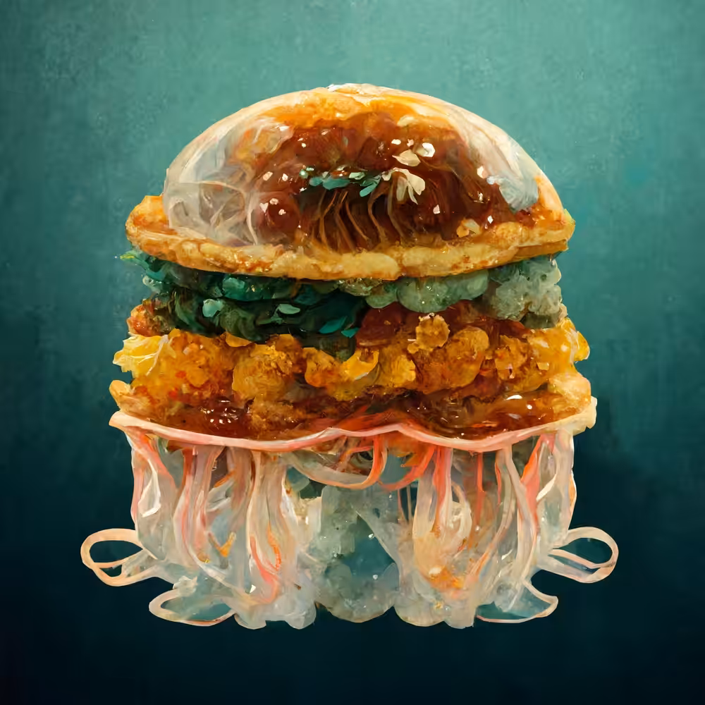 Jelly Food: Chicken Sandwich