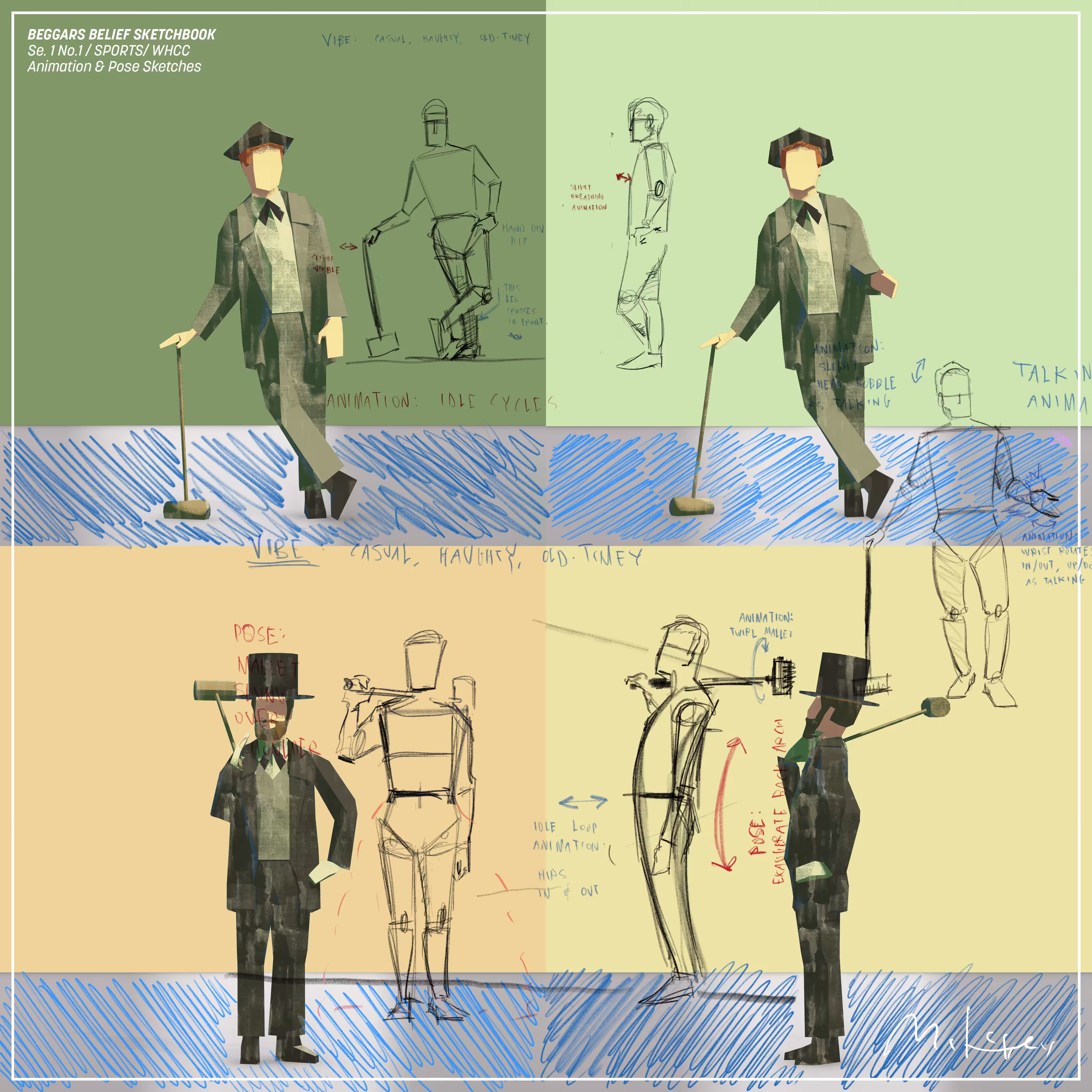 Animation & Pose Studies