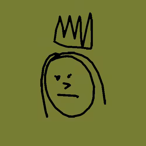 Basquiat Doodles: Basquiat #57