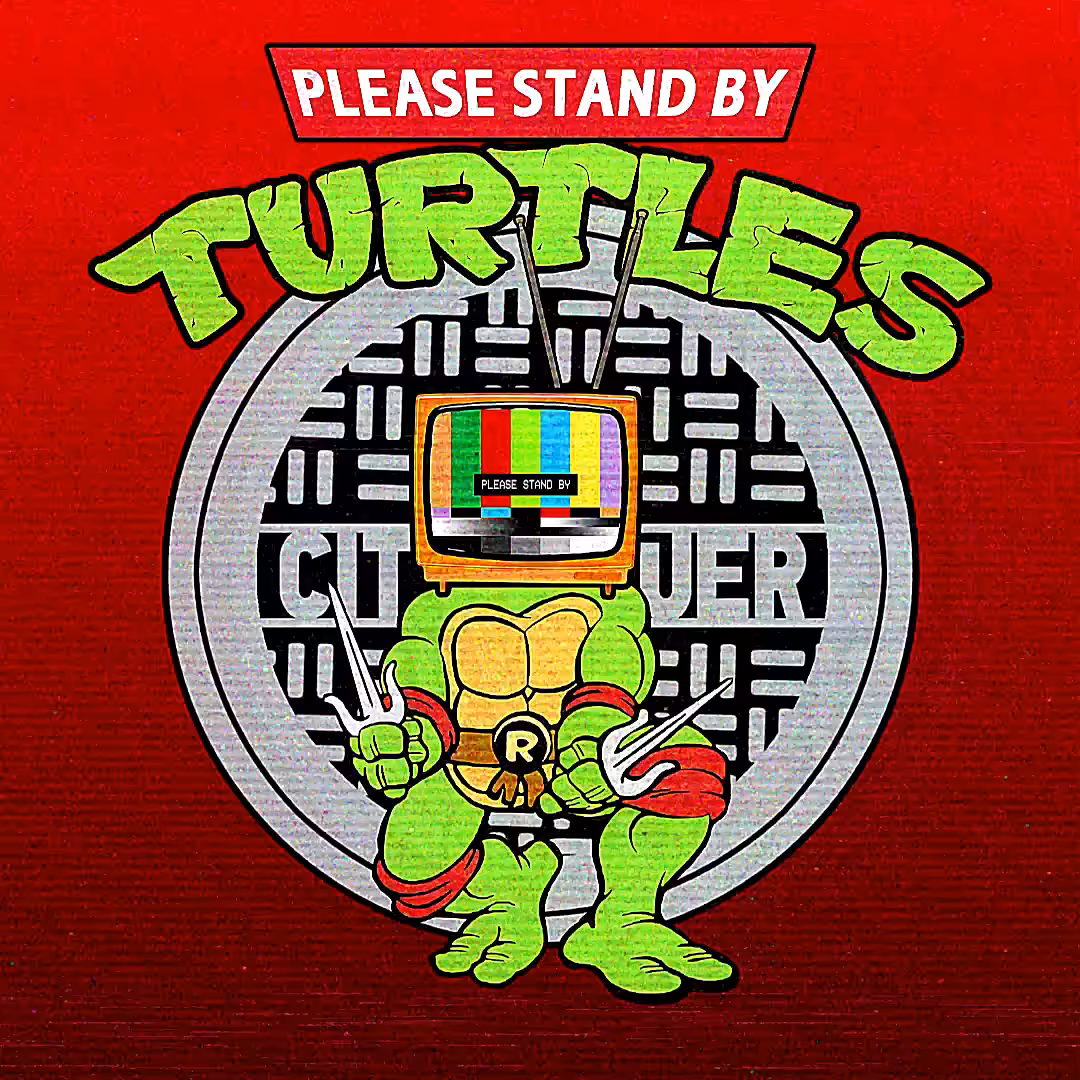 Please Stand By Turtles Raphael