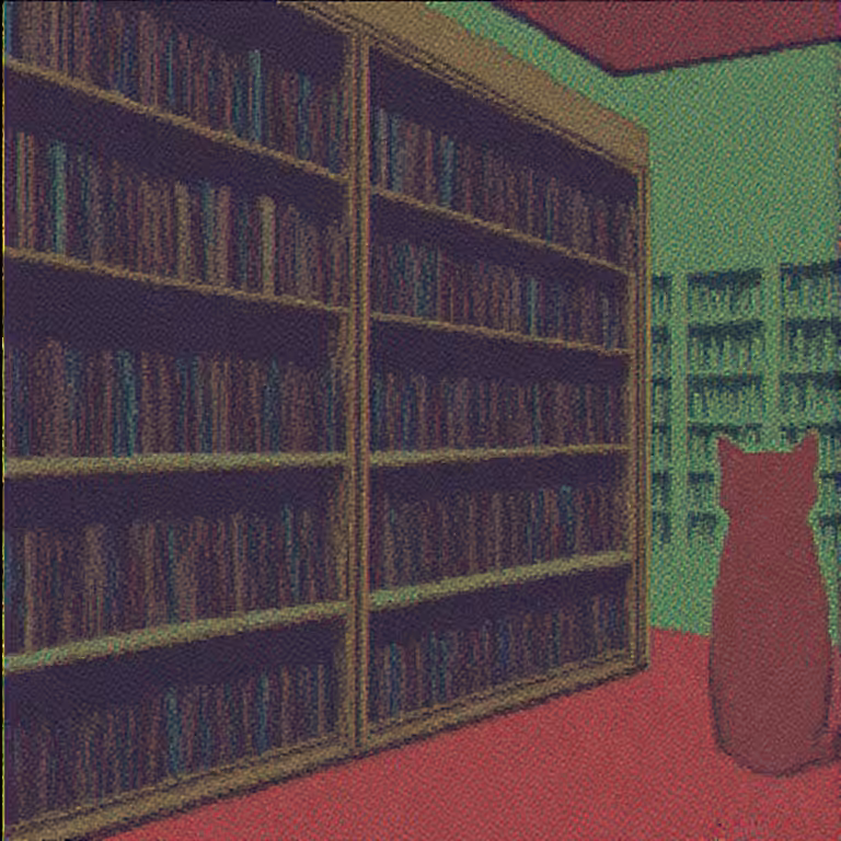 Bookstore Cat