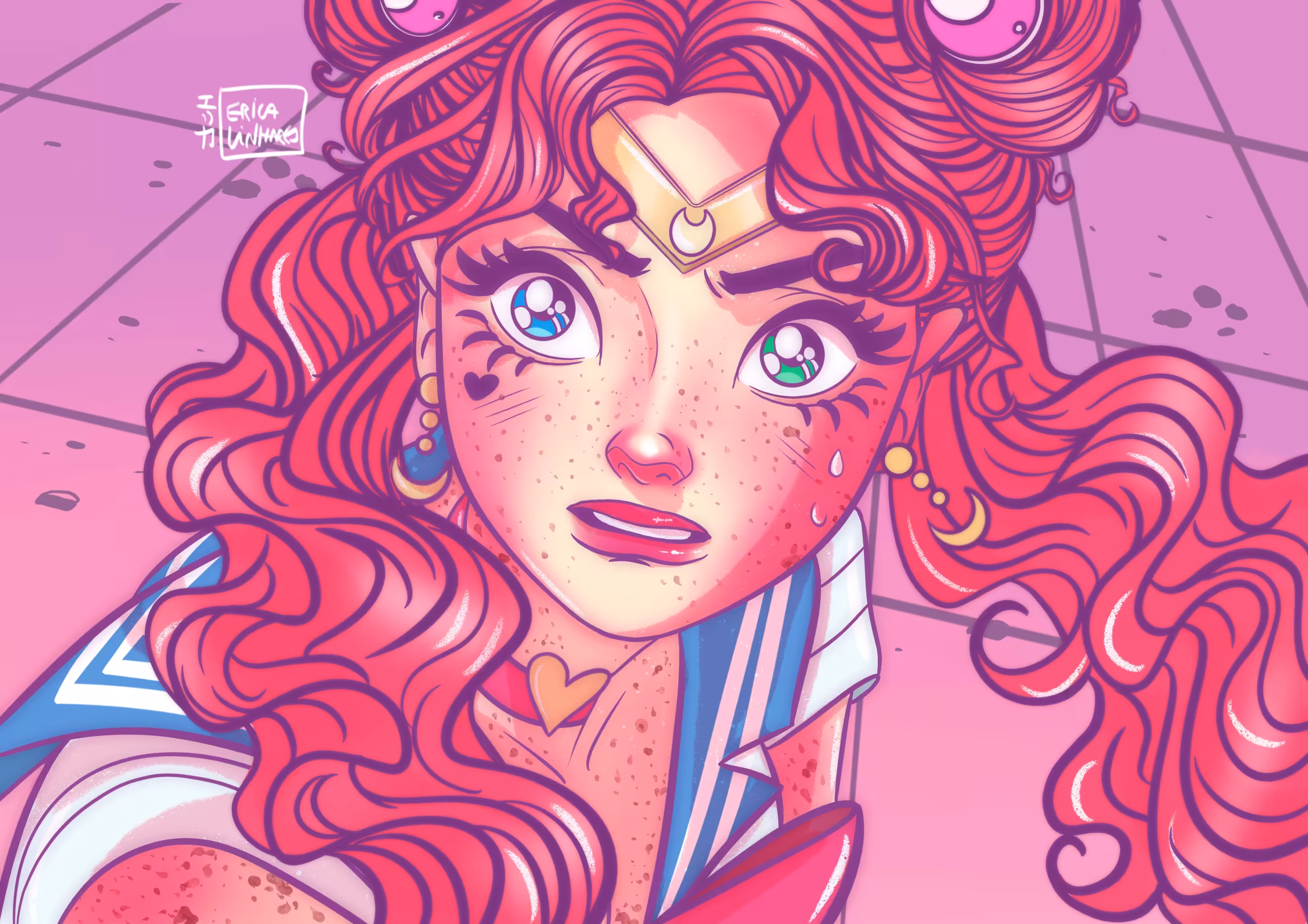 SailorVerse - Red Girl