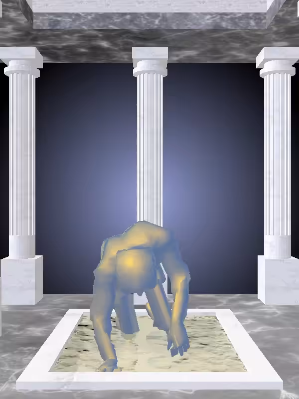 HeavenComputer: The Crawling Sunlit Cobalt Man #1495