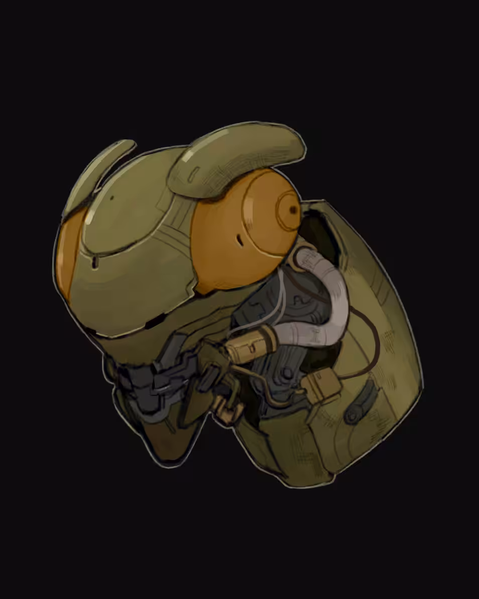 Insectoid Head