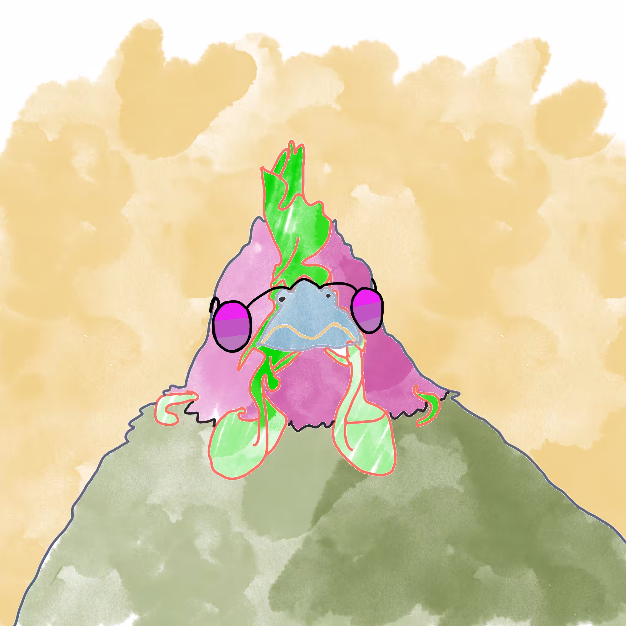Feathery Friend #90
