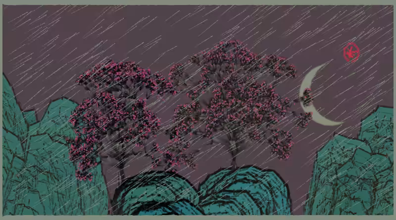 Bloom in the rain #49