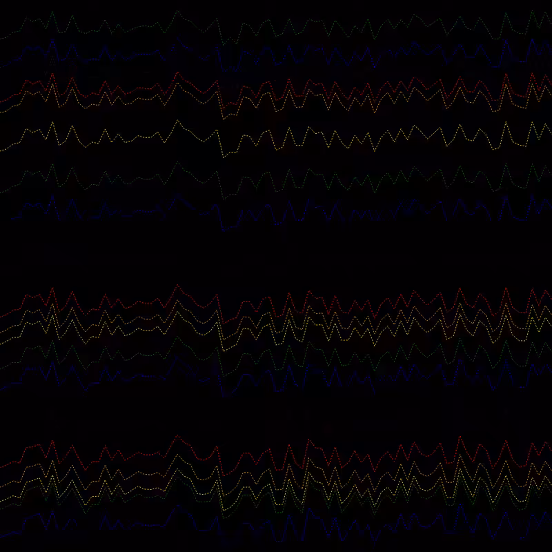 Mountains Waves and Valleys #34
