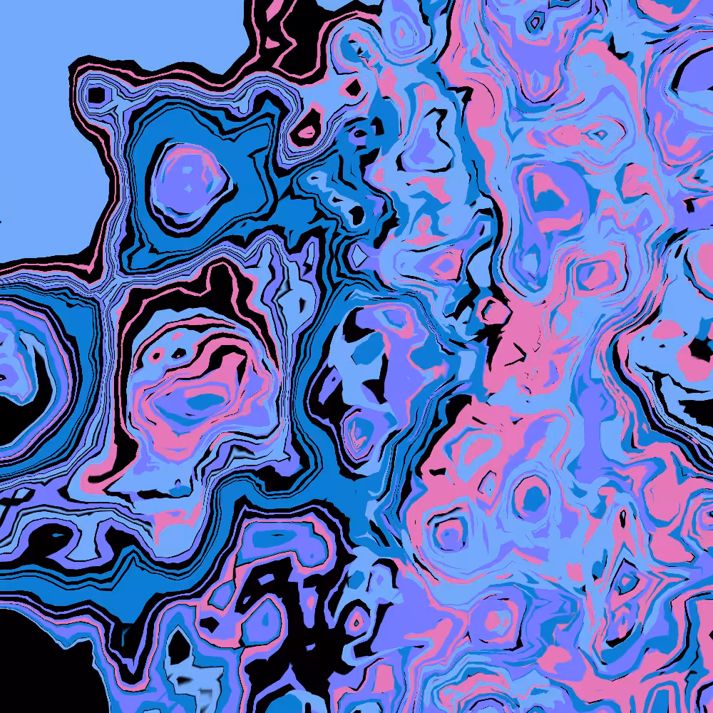 Dark Digital Marble #22