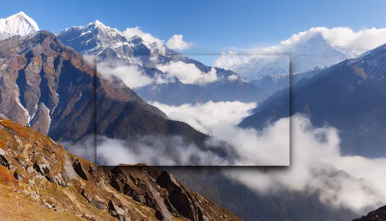 Mountains and Drop Shadows #26