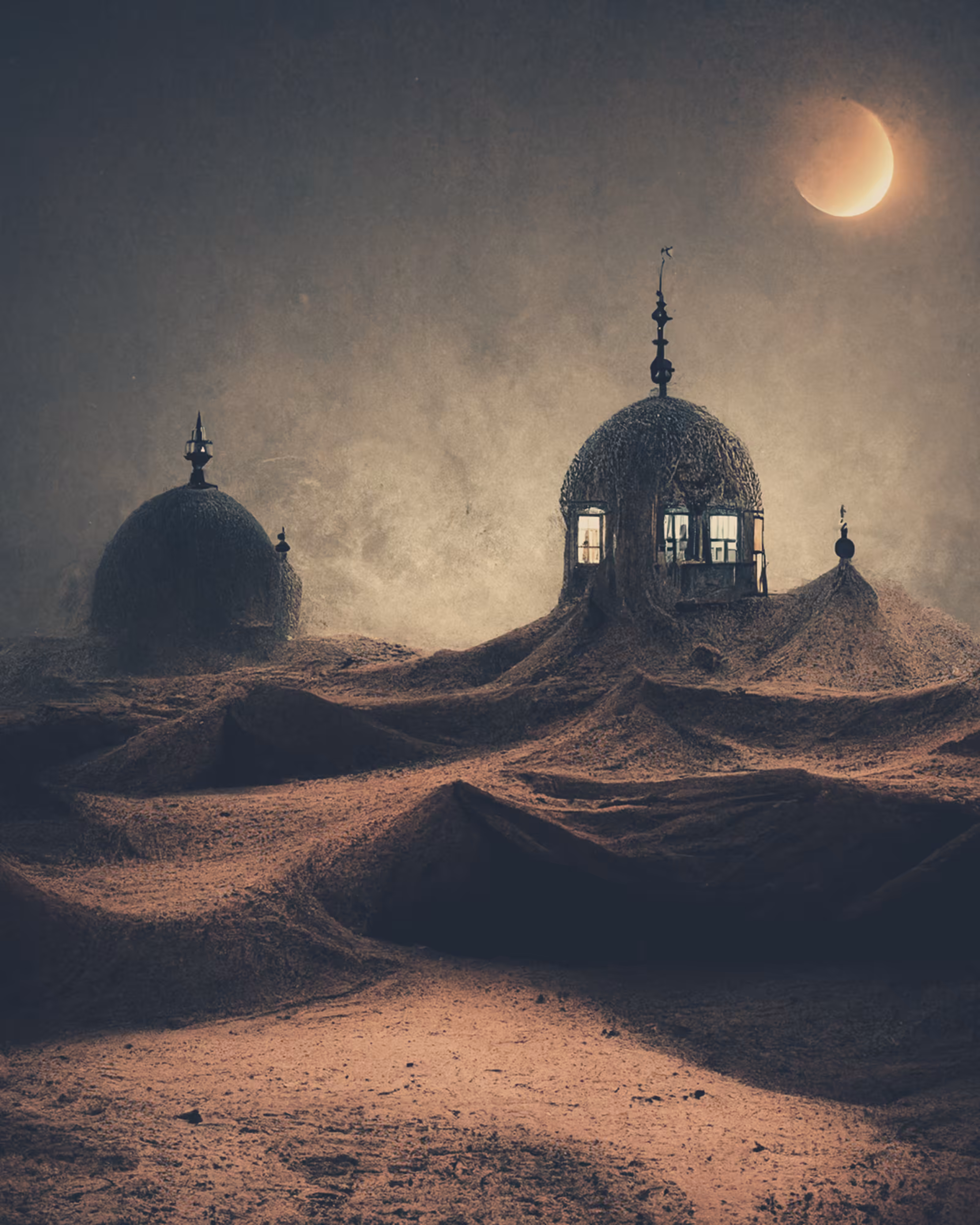 desert mosque