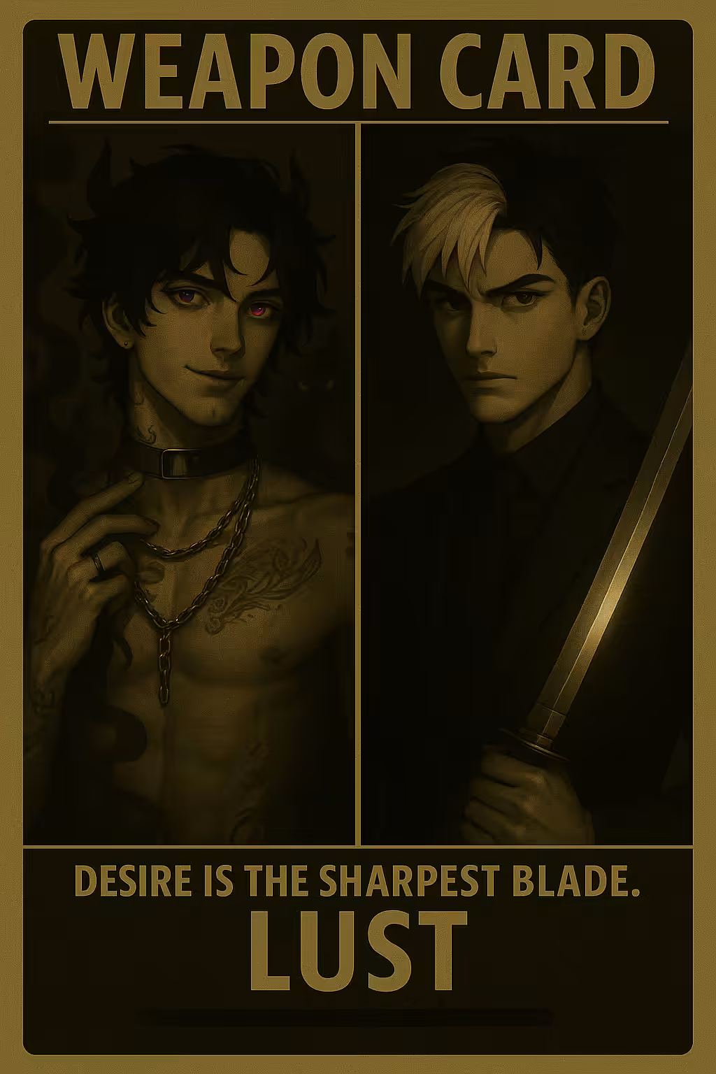 Weapon Card: Lust — The Seducer