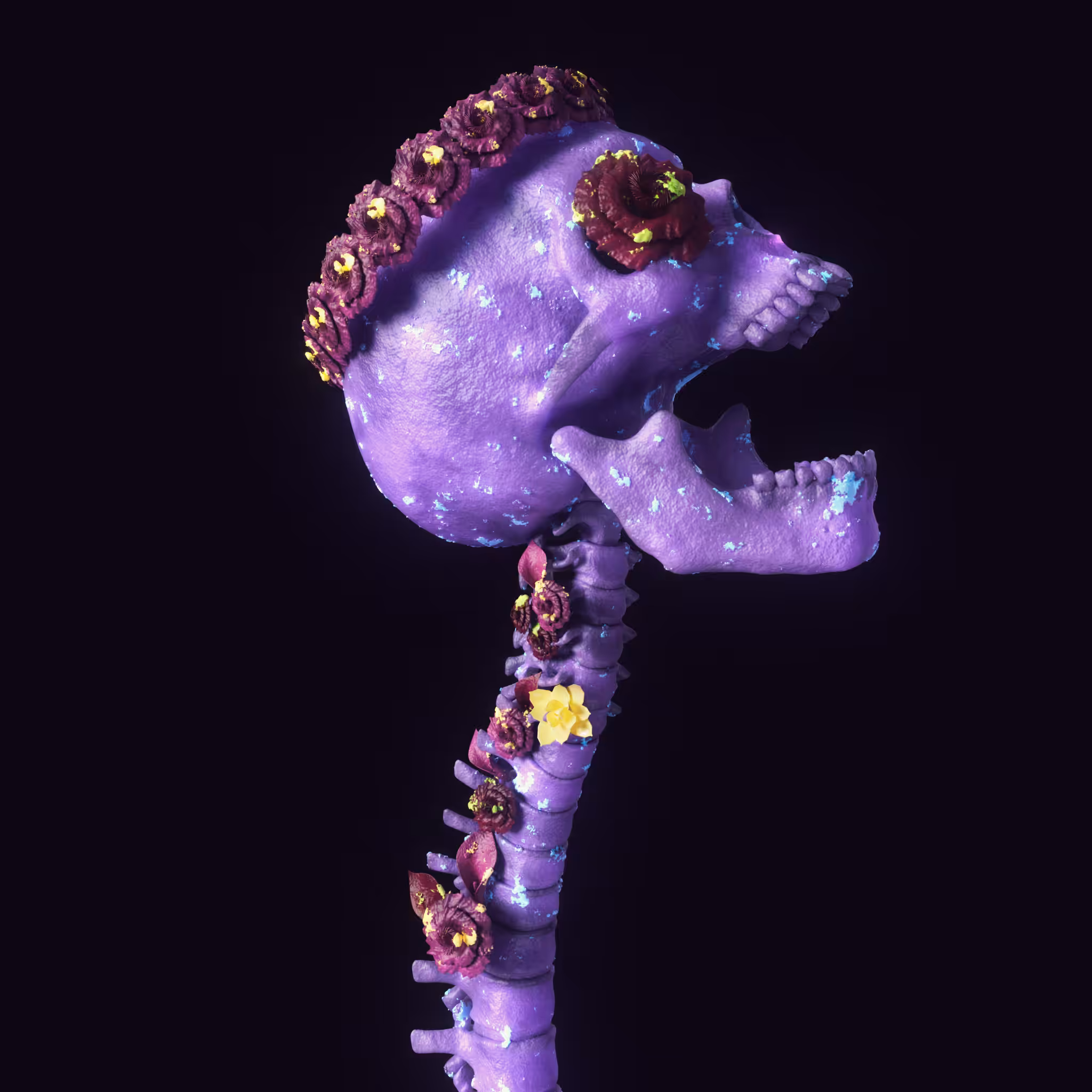 In the form of a skeleton #16