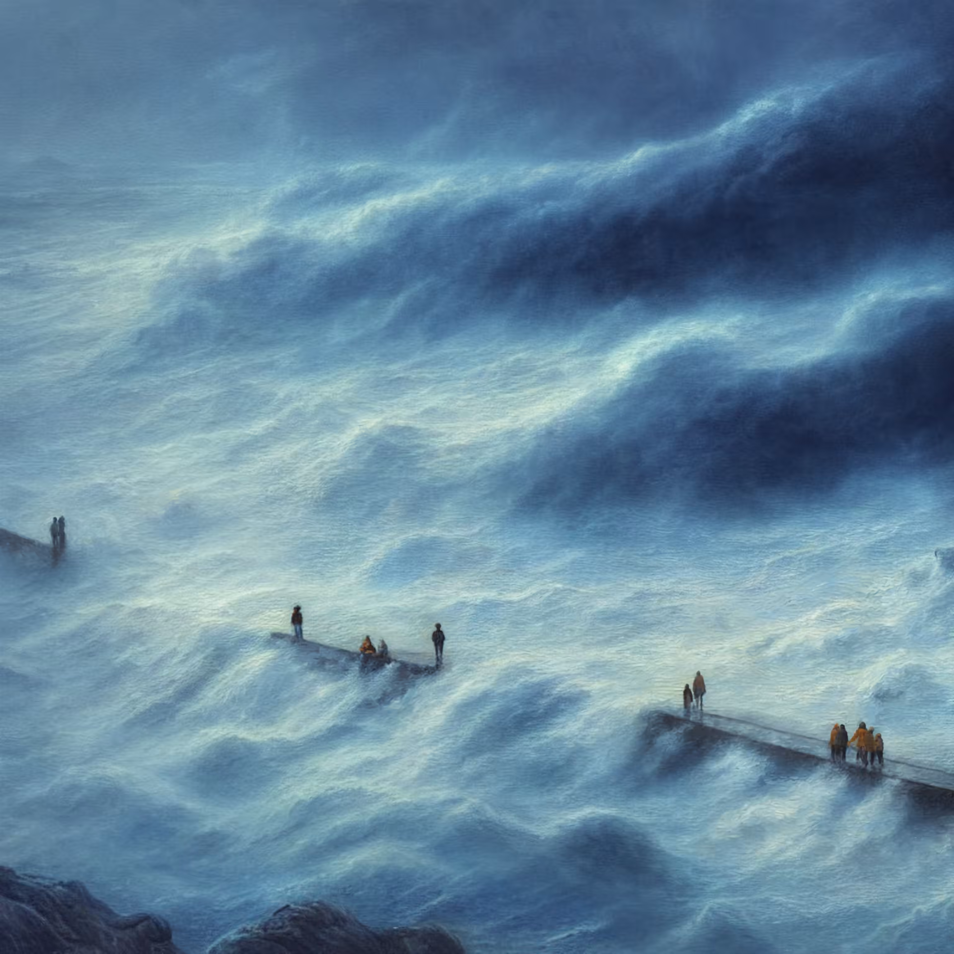 Walking Through The Storm