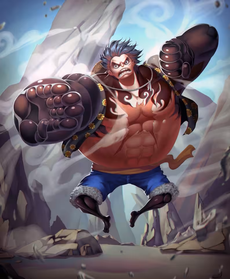 Luffy Gear 4