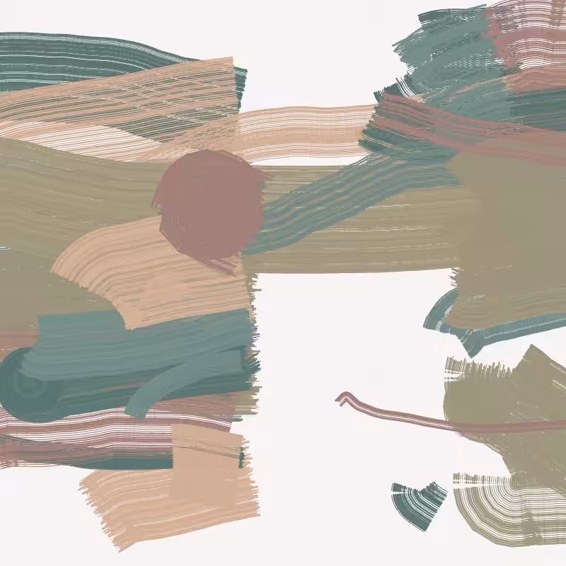 Raked Strokes #35