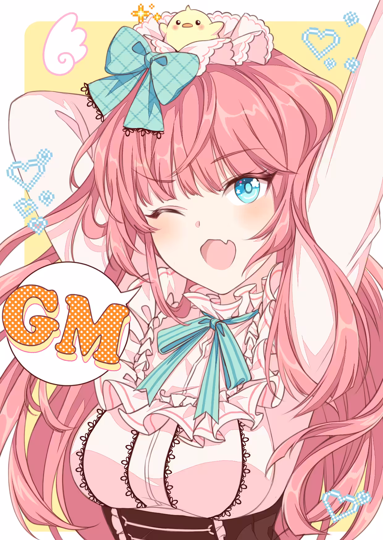 #027 Lolita girl GOOD MORNING