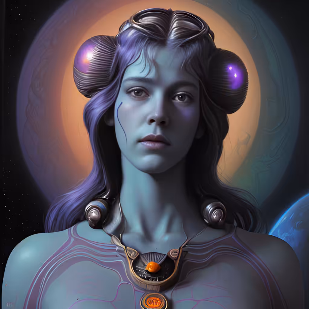 Art in the Age of AI: Page 281 - Celestial Charm