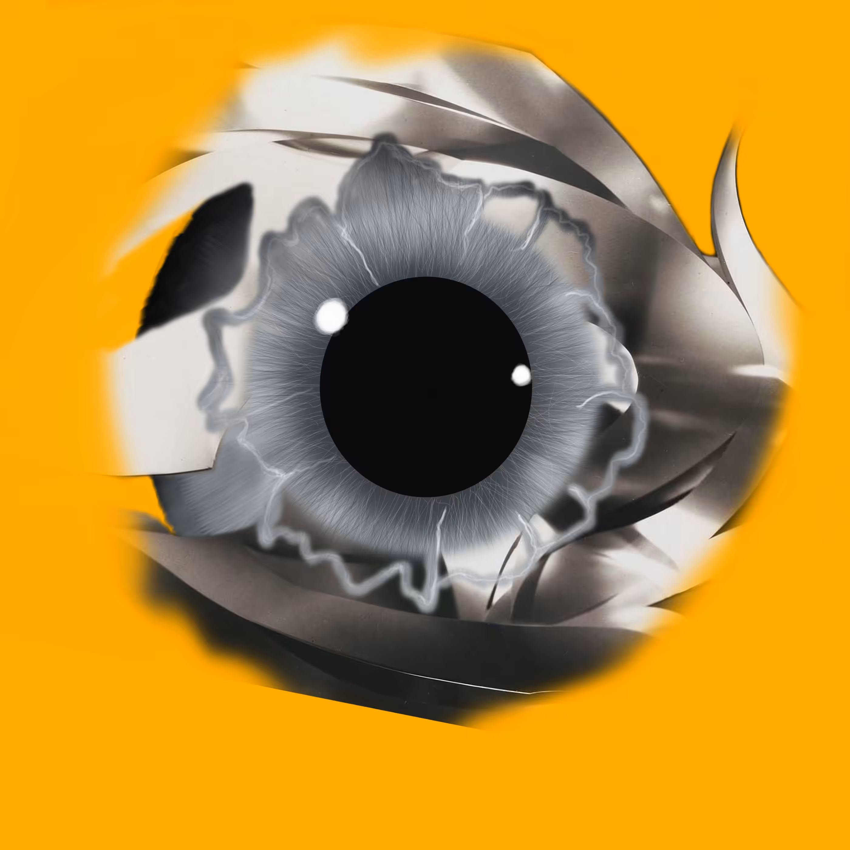 Eyemazing Iris: Vibranium ‐ Yellow