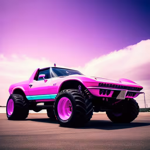Angelyne's New Corvette 