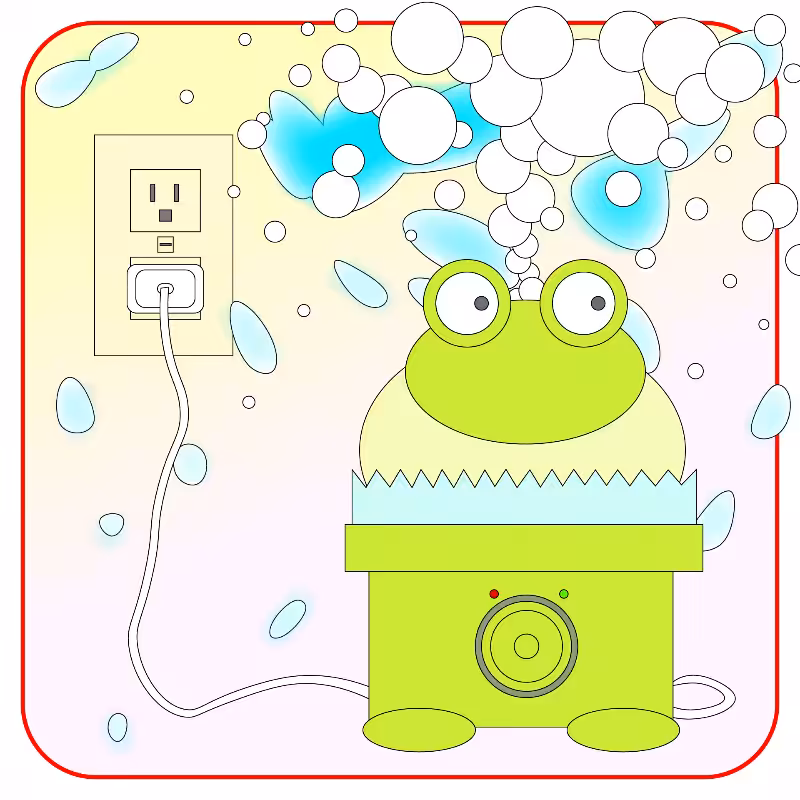 Frog Humidifier #55