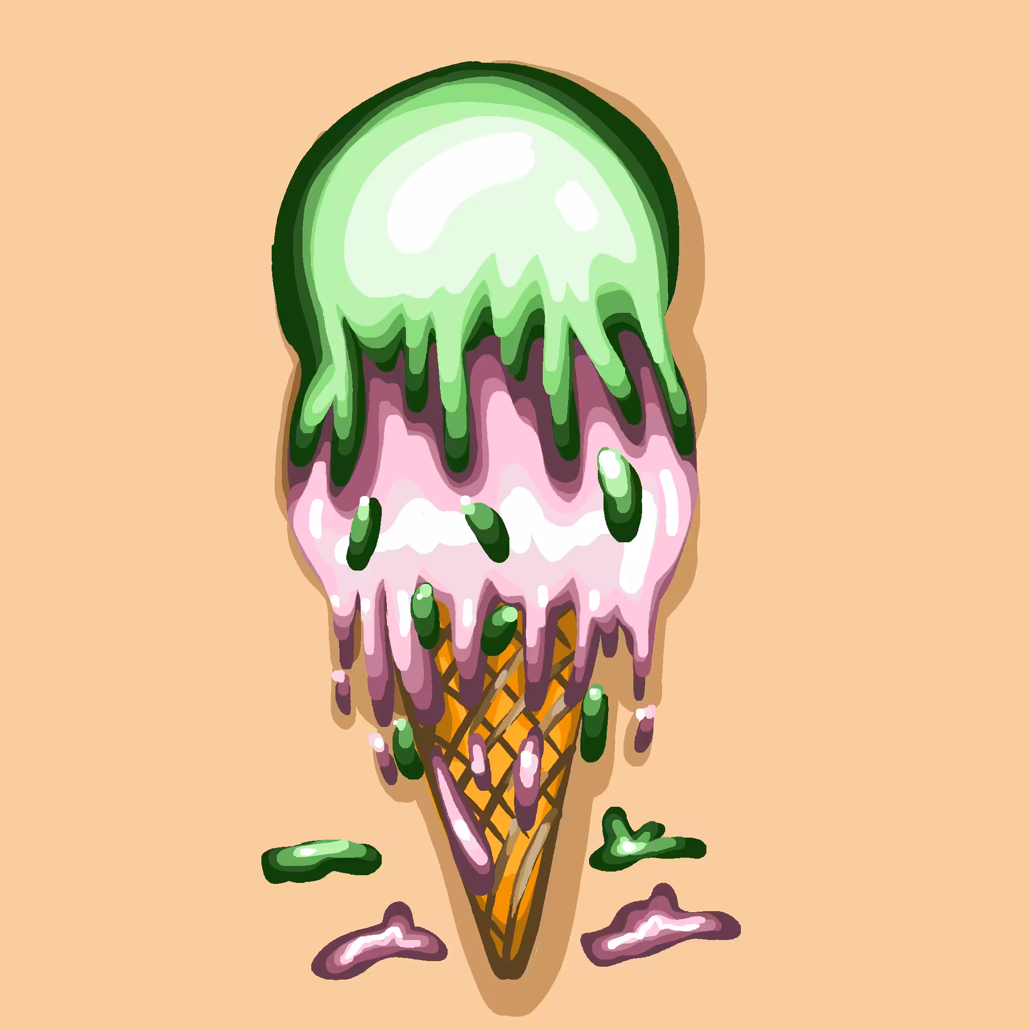 Drip Sweets 05, ice cream