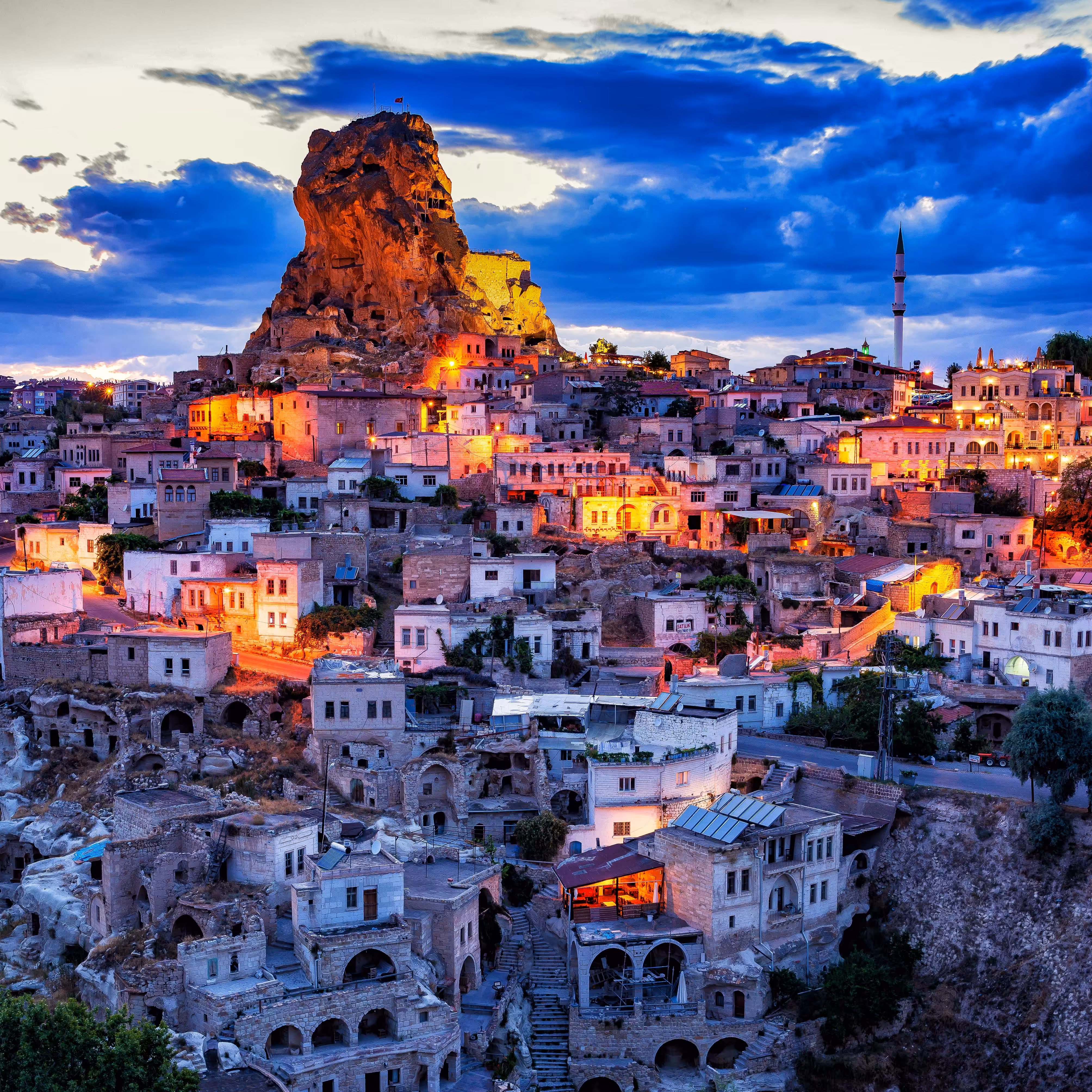 Blue Hour in Cappadocia