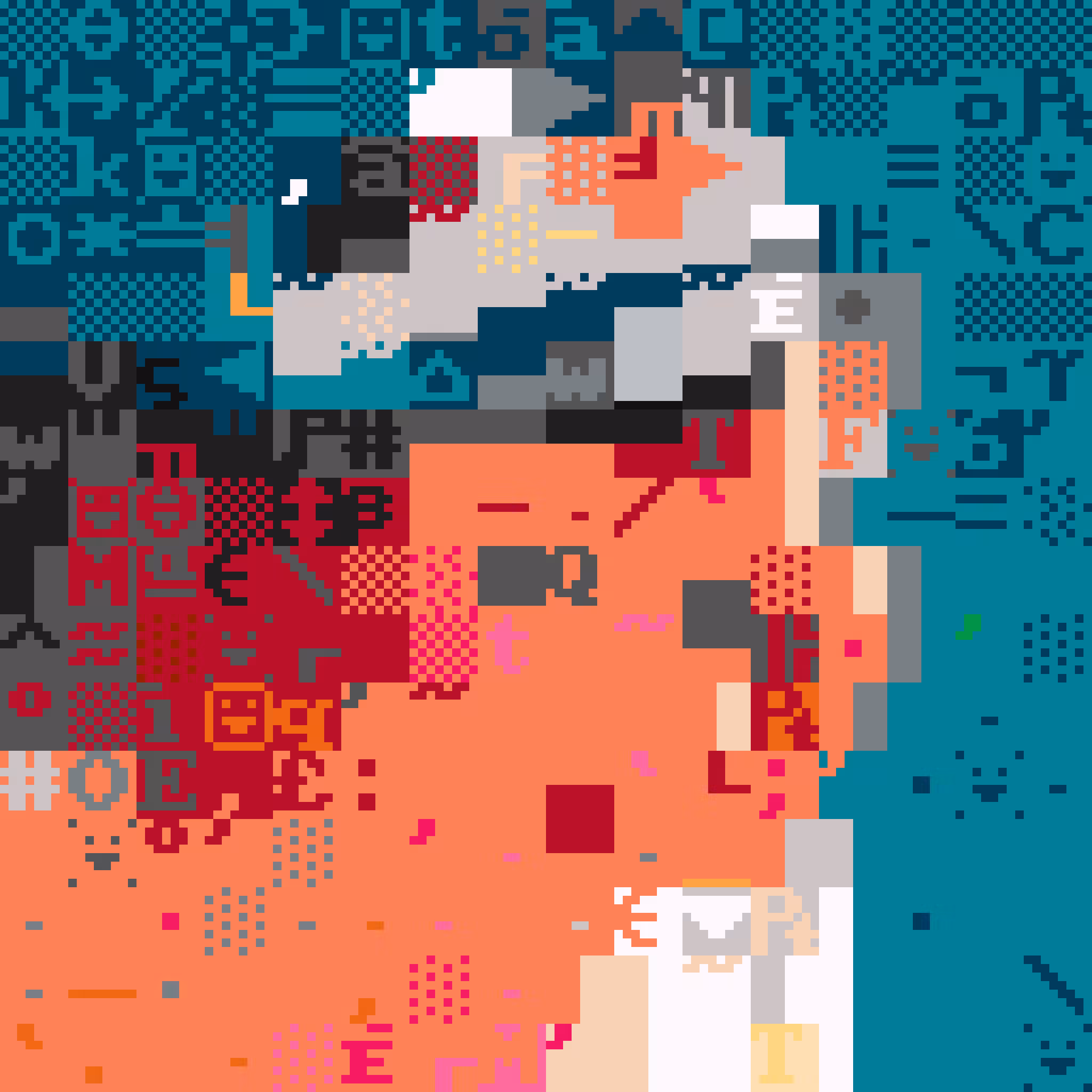 DOS-up girl #014