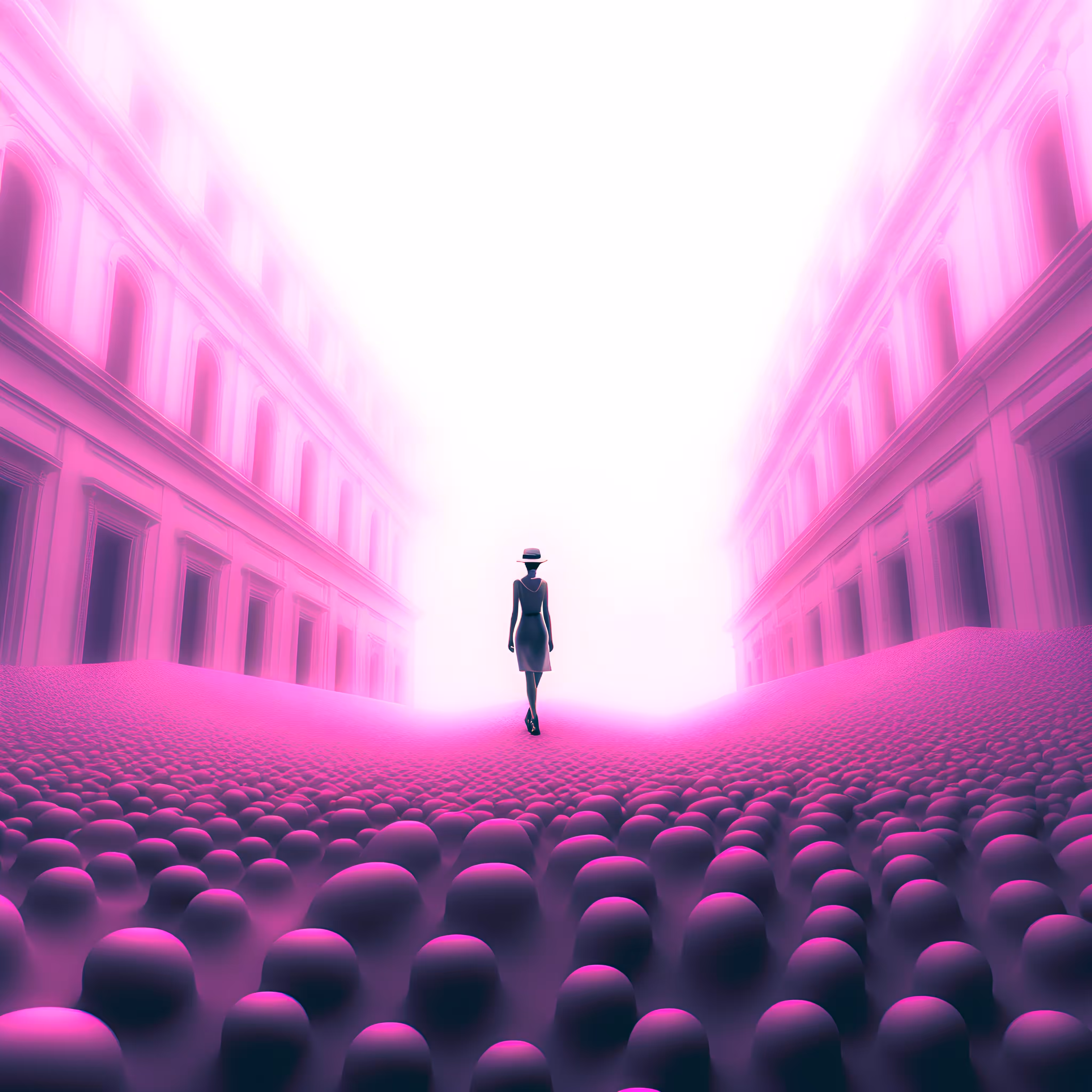 Vivid Iris Dreams Exploring Purple Realms 