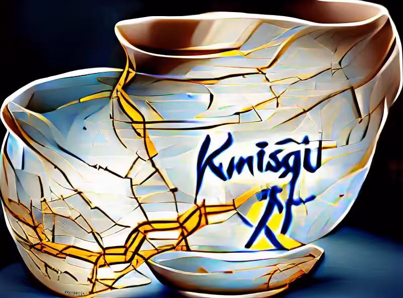 Abraham's First Works: kintsugi