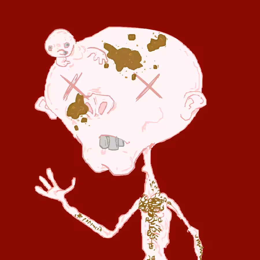 Ugly Devil Boy #1099