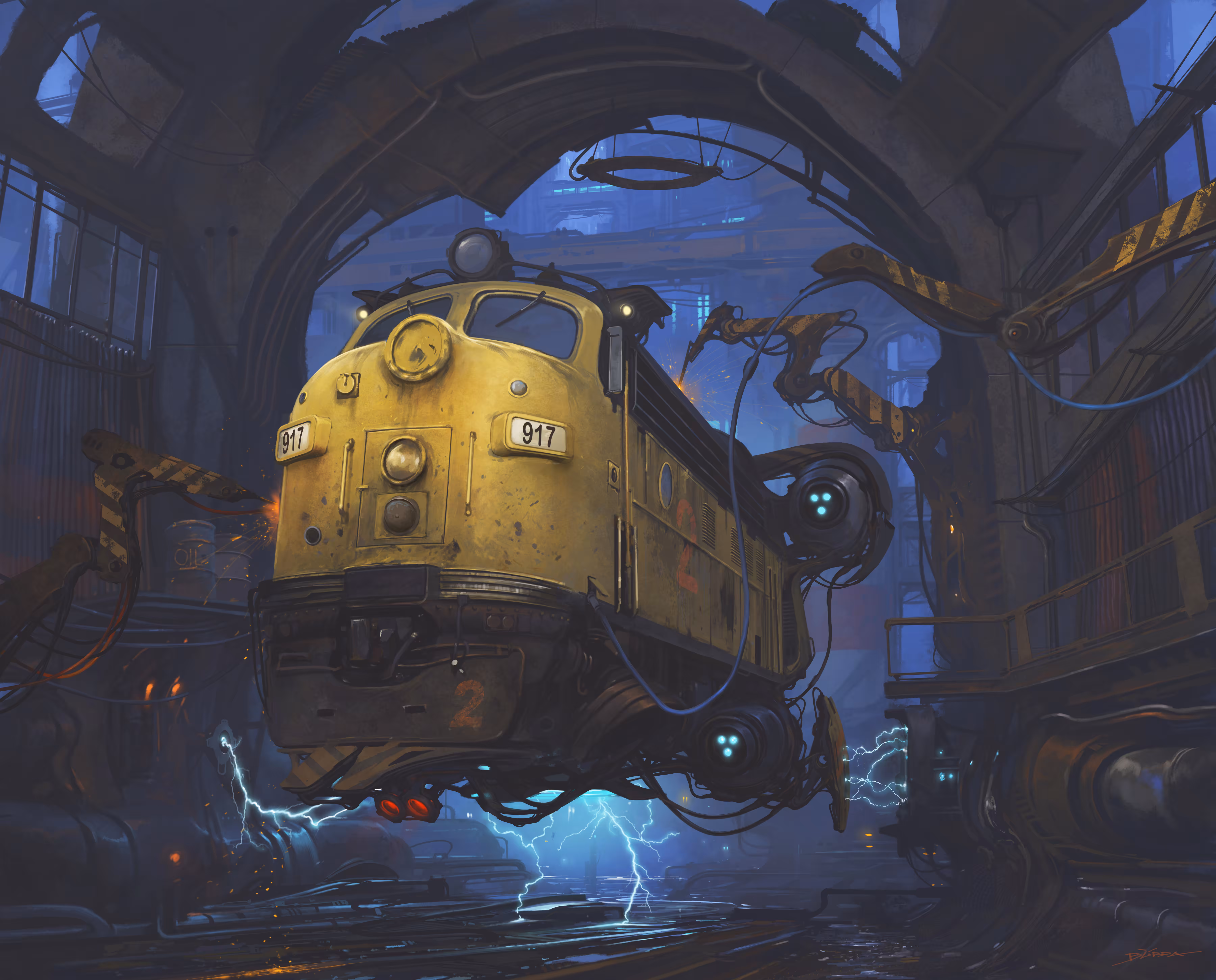 Congurbano Machines: Dungeon Train Shop