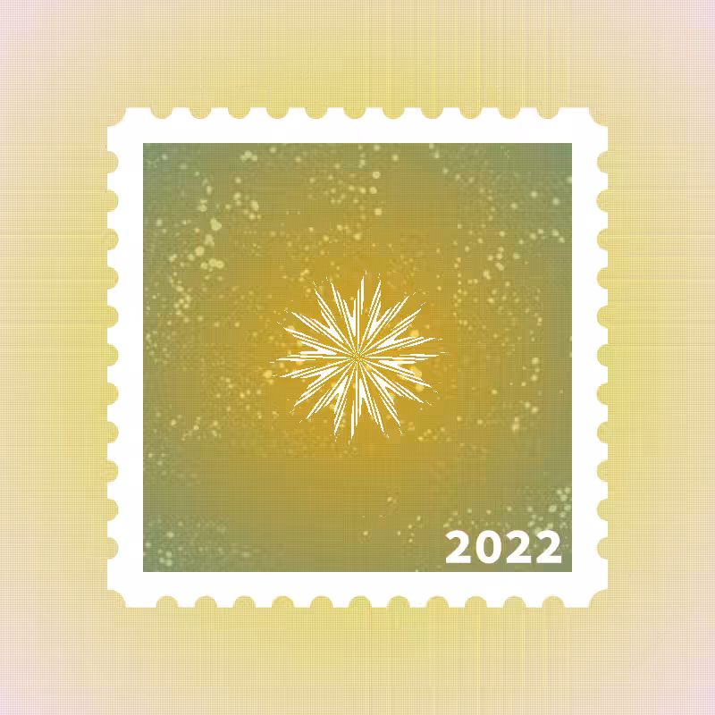 Snowflake stamp #11